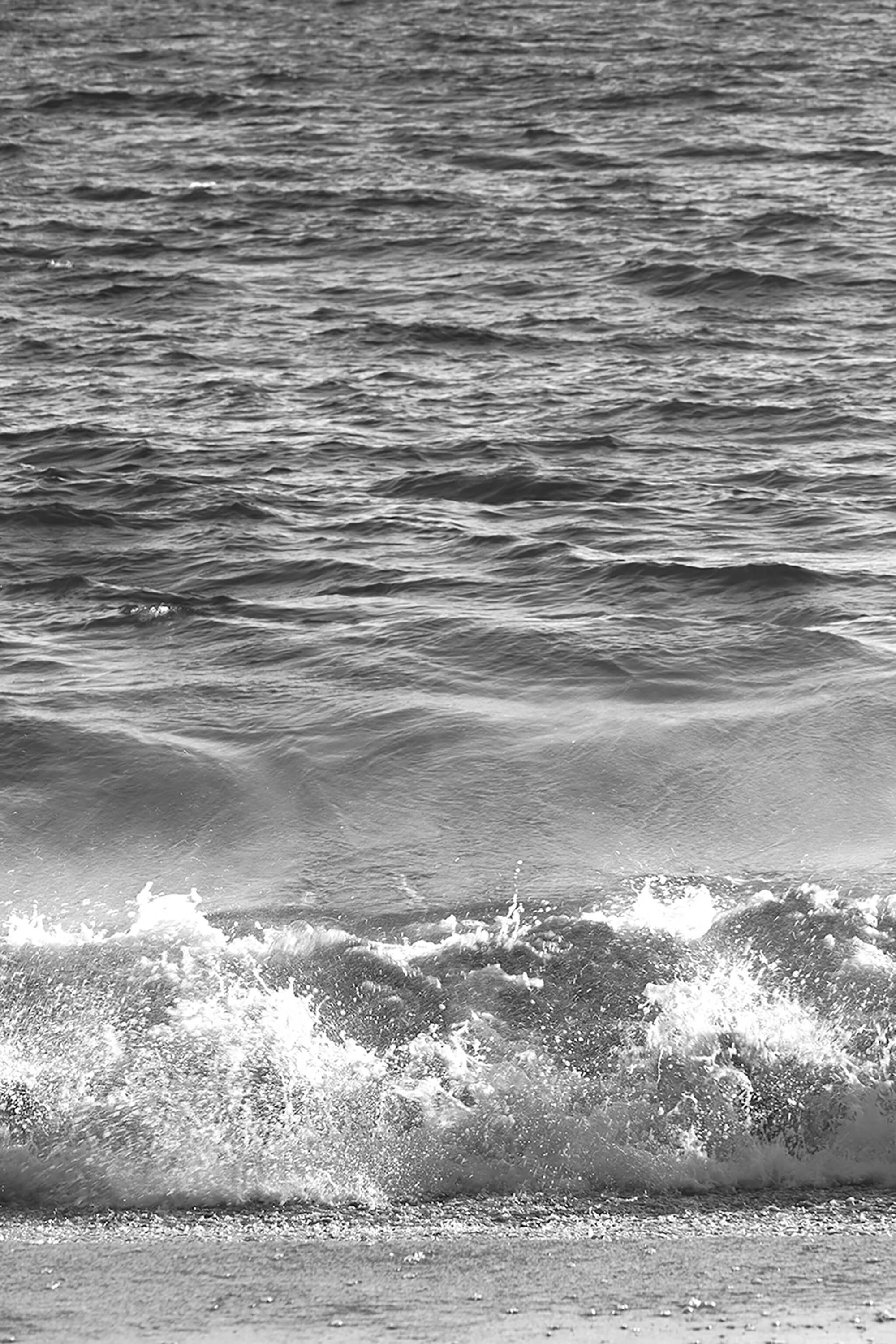 Close up of moving water and waves